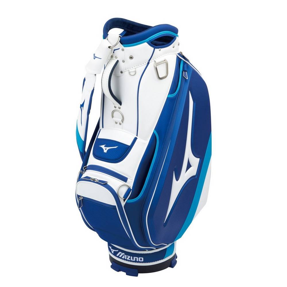 Mochila Mizuno Tour Staff - Homem - Azuis/Branco - UVOFA2017